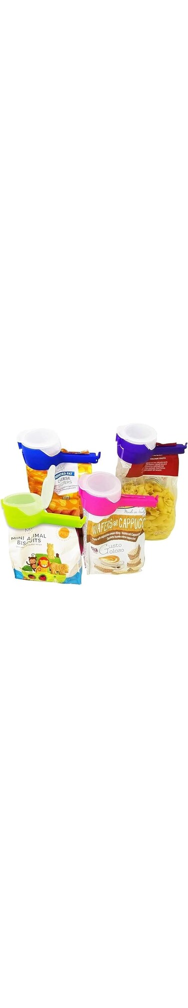 Resealable Spice Bag Clips with Durable Secure Closures, 1Pcs