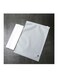 100 Clear Scrub Clothing Zipper Bags, Underwear Socks Clothes Storage Packaging Bags, Plastic Zip lock Bags