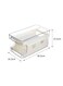 Double Layer Soda Can Organizer Space Saving Fridge Storage Box for Neat and Accessible Beverage Management