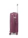 British Tourister 3 Piece Polypropylene Hard Side Spinner Luggage Trolley Set 20/24/28 Inch - Purple