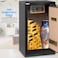 Rubik Safe Box Large with Dual Security Digital Keypad and Key Lock System Protect Money Documents for Home Office (Size 82x47x41cm) Black