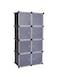 Multi-functional 8 Cells Modular Detachable Storage Cube Cabinet