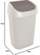 Mistral Swing Garbage Basket 25L Off White Color