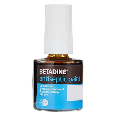 Betadine Antiseptic Paint With 10% Povidone Iodine 8ml