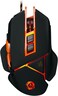 CANYON Hazard GM-6 Gaming Mouse, Wired USB, 9 Programmable Buttons, 6400 DPI, Adjustable Weights (20g), LED Backlight, Ergonomic Right-Handed Design, Black/Orange