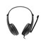 CANYON HSC-1 Simple PC Headset with 3.5mm Universal Plug, Inline Volume Control, Compatible with PC, Smartphones, Tablets, iPhone, iPad &ndash; Lightweight &amp; Comfortable, Black