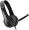 CANYON HSC-1 Simple PC Headset with 3.5mm Universal Plug, Inline Volume Control, Compatible with PC, Smartphones, Tablets, iPhone, iPad &ndash; Lightweight &amp; Comfortable, Black