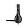 CANYON CHSU-1 Lightweight PC Headset with Microphone, USB-A Connection, Inline Volume Control, 40mm Drivers, Leather Ear Pads, 2m Cable &ndash; Compatible with Laptops &amp; PCs