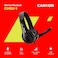 CANYON CHSU-1 Lightweight PC Headset with Microphone, USB-A Connection, Inline Volume Control, 40mm Drivers, Leather Ear Pads, 2m Cable &ndash; Compatible with Laptops &amp; PCs
