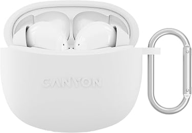 CANYON CNS-TWS5W White Headphones