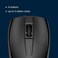 CANYON MW‑7 Wireless Mouse, 2.4 GHz USB Receiver, 4 Buttons, Adjustable DPI 800/1200/1600, Pixart 3065 Sensor, AA Battery Included, Lightweight 58 g, Ambidextrous Design, Black