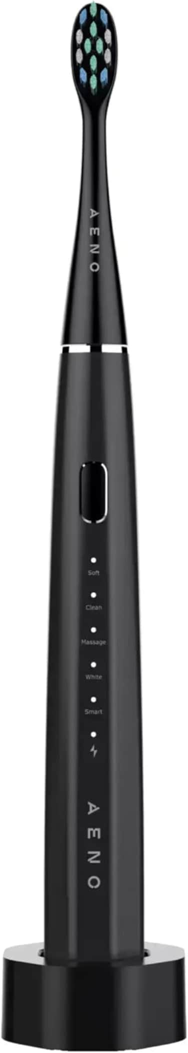AENO DB2S Sonic Electric Toothbrush &ndash; Smart App, 12 Modes, Custom Settings, 90-Day Battery, 46000 Vibrations/Min, Premium Bristles, Brush Head Reminder, Wireless Charging