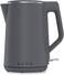 AENO Electric Kettle EK4-UK, 1.5L, Double Wall SS304, 1850-2200W, Strix Controller, Boil-Dry Protection, Fast Boil, 360&deg; Base, LED indication, Silent, Dark Gray