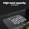 AENO BS2S Smart Body Scales &ndash; 16 Body Metrics, Heart Rate Monitor, Bluetooth App Control, Weight Chart, BMI Analysis, Color Display, Multi-User, 180kg Capacity, Tempered Glass, 3 unit kg, lb, st, Blac