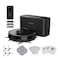 AENO RC5S Robot Vacuum Cleaner with Dust Collector, 2-in-1 Wet &amp; Dry Cleaning with Dust Tank, 4000Pa Suction, LiDAR Navigation, Smart App Control, 3200mAh Battery &ndash; Black