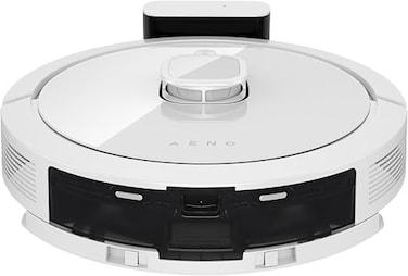 AENO RC8S Robot Vacuum Cleaner, 4000 Pa Suction, 5200 mAh Battery, LiDAR Mapping, 2‑in‑1 Vacuum &amp; Mop, 250 min Runtime, Cleaning Schedule, Carpet Detection, Wet &amp; Dry Cleaning, White