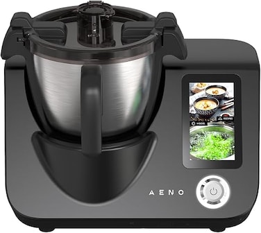 AENO CR1S GastroLab - Smart Kitchen Robot Food Processor with 180+ Recipes, Wi-Fi, 8 Auto Programs, 3.5L Stainless Steel Bowl, Built-in Scales, Touchscreen, All-in-One Cooking Appliance