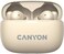 CANYON CNS-TWS10BG True Wireless Bluetooth Earbuds with Charging Case, Touch Control, Built-in Mic, Up to 20 Hours Playtime, Compact Design &ndash; Beige