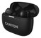 CANYON CNS-TWS10B True Wireless Bluetooth Earbuds with Charging Case, Touch Control, Built-in Mic, Up to 20 Hours Playtime, Compact Design &ndash; Black
