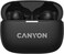 CANYON CNS-TWS10B True Wireless Bluetooth Earbuds with Charging Case, Touch Control, Built-in Mic, Up to 20 Hours Playtime, Compact Design &ndash; Black