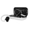 CANYON OnRun 11 Sport True Wireless Stereo Headset, Bluetooth 5.4 Earbuds with Wireless Charging Case, Up to 30H Playtime, Sweat-Resistant, Secure Fit for Sports, Touch Control, White