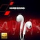 Canyon SEP-6 USB Type-C Wired Earphones, Hi-Res In-Ear Stereo Headphones with 14.2 mm Drivers, Built-in Mic &amp; Volume Control, Lightweight Design, White