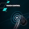 CANYON OnGo 9 True Wireless Stereo Earbuds, Bluetooth 5.4, Deep Bass, Touch Control, 36H Playtime with Charging Case, Compact Design, Stylish Colors