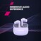 CANYON True Wireless Stereo Headset OnGo 9 Bluetooth 5.4, Deep Bass, Touch Control, Quick Charge, Up to 30H Playtime with Charging Case, Compact Design, Purple