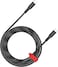 CANYON CC60AB USB-C to USB-C Cable, 60W Fast Charging, 480Mbps Data Transfer, 1.2m Braided PVC Design, Durable &amp; Flexible for Smartphones, Tablets, Laptops, Black