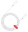 CANYON CC60SC USB-C to USB-C Cable, 60W Fast Charging, 480Mbps Data Transfer, 2m Soft TPE Design, Durable &amp; Flexible for Smartphones, Tablets, Laptops, White