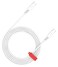 CANYON CC100SC USB-C to USB-C Cable, 100W Fast Charging, 480Mbps Data Transfer, 1.2m Soft TPE, Durable &amp; Flexible Design for Smartphones, Tablets, Laptops, White