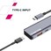 CANYON DS-18 5-in-1 USB-C HUB, 5 Ports for Laptop, Smartphone, Tablet   High-Speed Data Transfer up to 10Gbps   Compact Design, Compatible with Windows, macOS, Android, Grey