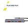 CANYON DS-18 5-in-1 USB-C HUB, 5 Ports for Laptop, Smartphone, Tablet   High-Speed Data Transfer up to 10Gbps   Compact Design, Compatible with Windows, macOS, Android, Grey