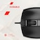 CANYON mouse M-4 buttons, Symmetrical mouse, 1600/800/1200 DPI, Lifespan of 3 million clicks, Wired Black