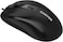 CANYON mouse M-4 buttons, Symmetrical mouse, 1600/800/1200 DPI, Lifespan of 3 million clicks, Wired Black
