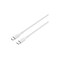 CANYON USB-C to USB-C Cable 60W Fast Charging, 1m Silicone Cable, 480Mbps Data Transfer, USB 2.0 Sync, Soft Durable Cord for Smartphones, Tablets &amp; Laptops, White