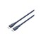 CANYON USB-C to USB-C Cable 60W Fast Charging, 1m Silicone Cable, 480Mbps Data Transfer, Power Delivery, Durable Soft Cord for Smartphones, Tablets &amp; Laptops, Dark Blue