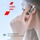 CANYON OnFlow 12 Open-Ear Wireless Headset, BT 5.4, 4-Mic ENC, 50H Total Playtime, Air Conduction, Ear-Hook Design, Lightweight Sports Headphones, Black