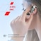 CANYON OnFlow 12 Open-Ear Wireless Headset, BT 5.4, 4-Mic ENC, 50H Total Playtime, Air Conduction, Ear-Hook Design, Lightweight Sports Headphones, Beige