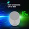 CANYON OnGrip 105 Qi2 Wireless Car Charger, 15W Magnetic Fast Charging, 360&deg; Air Vent Mount, MagSafe Compatible, USB-C Input, Secure Phone Holder for iPhone 12&ndash;16 Series, White