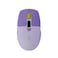 CANYON MW‑26 Wireless Mouse, Dual Mode 2.4GHz &amp; Bluetooth, Silent Click, LCD Battery Display, Adjustable DPI up to 2400, Rechargeable USB‑C, Violet