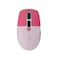CANYON MW‑26 Wireless Mouse, Dual Mode 2.4GHz &amp; Bluetooth, Silent Click, LCD Battery Display, Adjustable DPI up to 2400, Rechargeable USB‑C, Pink