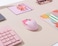 CANYON MW‑26 Wireless Mouse, Dual Mode 2.4GHz &amp; Bluetooth, Silent Click, LCD Battery Display, Adjustable DPI up to 2400, Rechargeable USB‑C, Pink