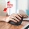 CANYON mouse MW-25 Ergonomic LED AA Dual mode, 800-1200-1600-2400 DPI, 2.4GHz wireless &amp; BT, Wireless Black