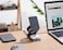 CANYON OnCharge 309 3-in-1 Foldable Wireless Charger, 15W Magnetic Fast Charging, Aluminum Stand, Qi Compatible, Phone/Earbuds/Watch Charging Dock, Compact Travel Design