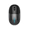 CANYON OnClick 24 Wireless Mouse, Dual Mode 2.4GHz &amp; Bluetooth 5.1, Silent Click, Rechargeable USB‑C, 1200 DPI Optical Sensor, Transparent Black Design