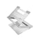 CANYON Laptop Stand with Detachable 6-in-1 USB-C Hub OnStand 2, HDMI 4K 60Hz, 2x USB-A 3.0, USB-C 3.0, RJ45, 100W PD Charging, 360&deg; Rotating Foldable Aluminum Stand White