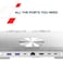 CANYON Laptop Stand with Detachable 6-in-1 USB-C Hub OnStand 2, HDMI 4K 60Hz, 2x USB-A 3.0, USB-C 3.0, RJ45, 100W PD Charging, 360&deg; Rotating Foldable Aluminum Stand White