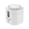 CANYON OnCharge 405 4-in-1 Wireless Charging Stand, Qi2 15W Magnetic Charger, USB-C 30W Fast Charge, iPhone/Apple Watch/AirPods Dock, Compact Charging Station, White