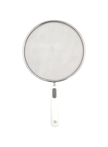 Prestige Splatter Guard 20cm - Premium Stainless Steel Oil Grease Splatter Screen for Frying Pans - Splatter Guard for Clean Cooking